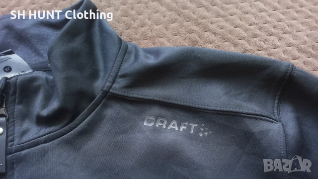 CRAFT BOSCH Stretch Work Fleece Jacket размер XL еластична работна горница W4-534, снимка 4 - Суичъри - 51968588