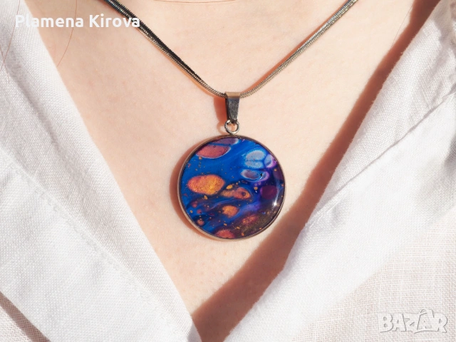 Акрилно колие | Авторско, ръчна изработка