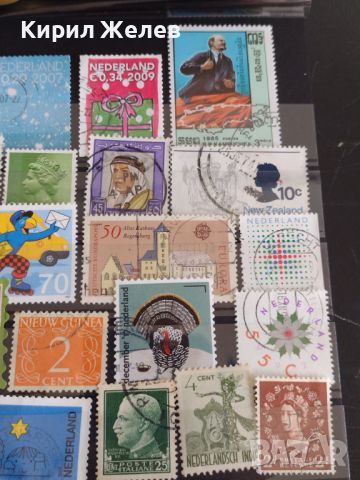Стари пощенски марки от цял свят смесени ЛЕНИН, МАХАТМА ГАНДИ, ЕЛИЗАБЕТ втора за КОЛЕКЦИОНЕРИ 45188, снимка 4 - Филателия - 45911224