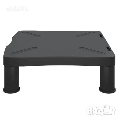 vidaXL Поставка за монитор, черна, 33,5x34x10,5 см(SKU:51721), снимка 3 - Други - 49182180