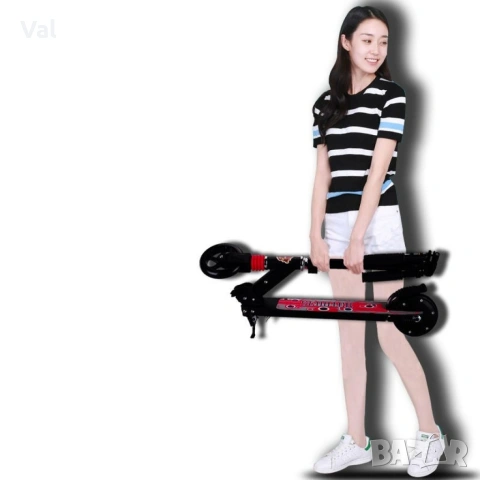 Сгъваем олекотен електрически градски скутер Hua Wei SCOOTER-4, снимка 2 - Велосипеди - 53664736