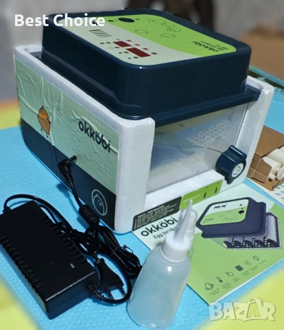 Автоматичен инкубатор 12 яйца, снимка 9 - За птици - 52731165