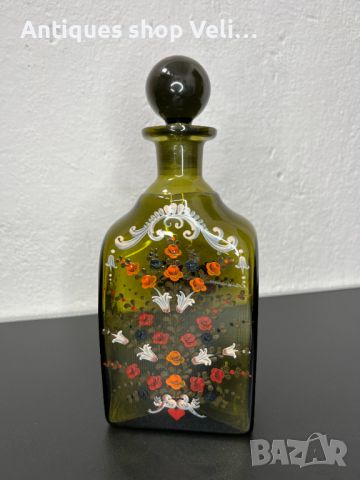 Стъклена бутилка №5387 , снимка 3 - Антикварни и старинни предмети - 45747574