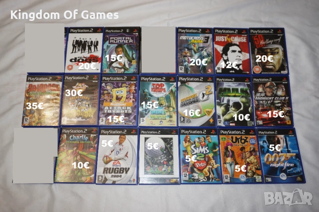 Игри за PS2 Reservoir Dogs/Rampage Total Destuction/Animaniacs/Portal Runner/Nicktoons/Top Trumps/