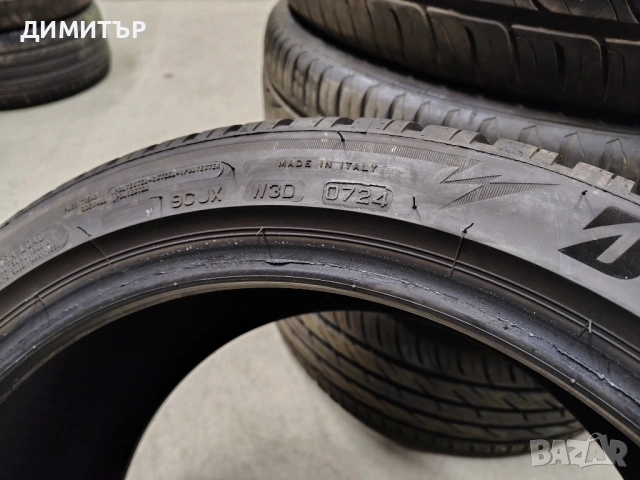 Само 1бр.зимна гума BRIDGESTONE 245 40 18 DOT24 цена за брой, снимка 4 - Гуми и джанти - 53976749