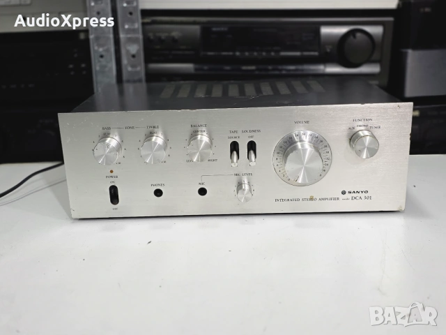 🔥 Sanyo DCA-301 – японско винтидж бижу!, снимка 2 - Тонколони - 53641910
