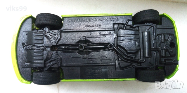 Bburago Toyota Celica GT-S 2003 Мащаб 1:24, снимка 8 - Колекции - 54065860