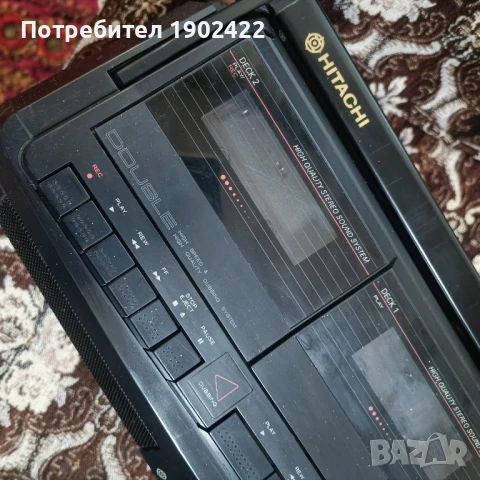 Хитачи TRK-3D30E, снимка 6 - Радиокасетофони, транзистори - 51238280