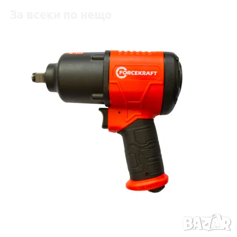 Пневматичен ударен гайковерт с къс шпиндел 12 720Nm ForceKraft, снимка 2 - Други инструменти - 50333750