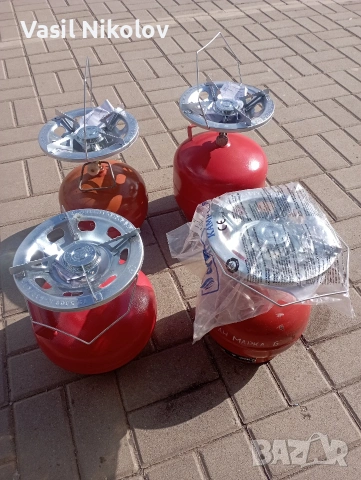 Газова бутилка 5 литра с котлон и 7, 2 литра с , снимка 4 - Други стоки за дома - 53636751
