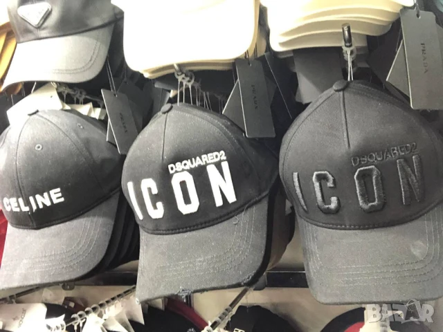 шчпки с козирка dsquared2 nike puma celine amiri, снимка 2 - Шапки - 51356193