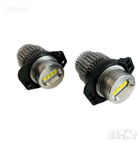 Бели LED Angel Eyes крушки за BMW E90/91, снимка 5 - Аксесоари и консумативи - 48199807