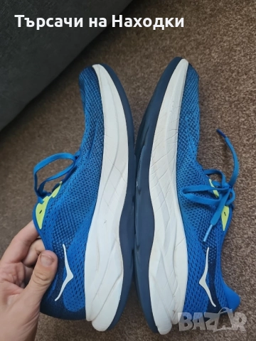 Мъжки маратонки Hoka Rincon 4 Size EU 46 2/3 US 12.5 UK 11.5 blue сини, снимка 5 - Маратонки - 52004433