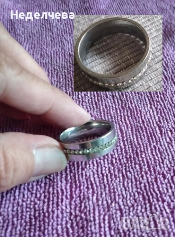 Мъжки пръстен – стоманен