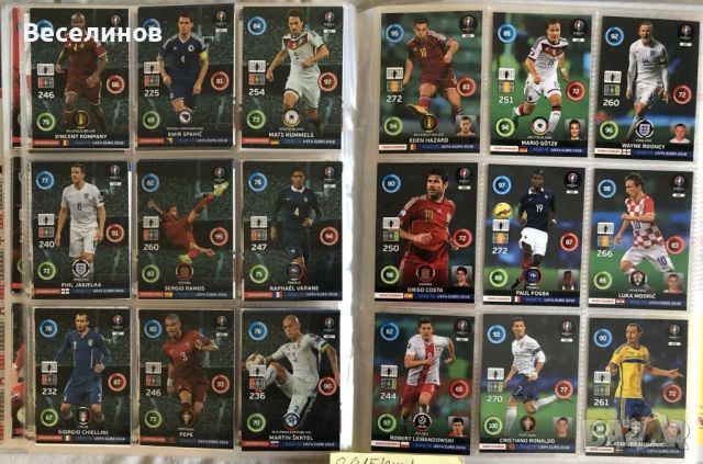  Изгодно Рядък Албум Panini Road to UEFA EURO 2016 Album Complete 333 Cards, снимка 9 - Колекции - 45374310