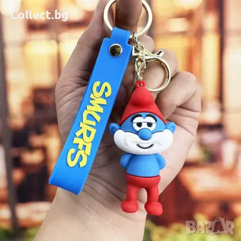 Ключодържател Смърфовете – Papa Smurf, снимка 1