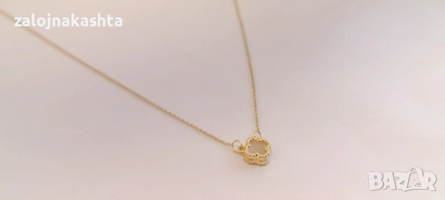 Ново Златно колие-1,74гр/14кр, снимка 6 - Колиета, медальони, синджири - 52719170