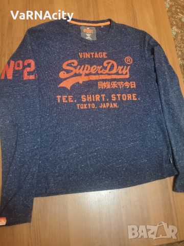 SuperDry size L , снимка 1 - Блузи - 46089074