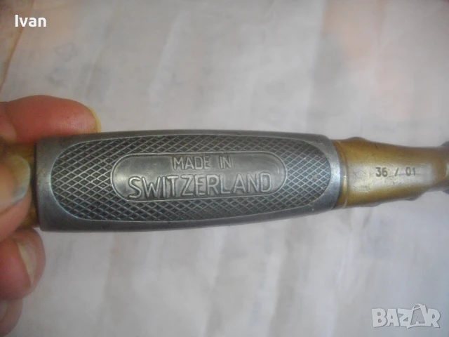 GLOOR Made in SWITZERLAND ШВЕЙЦАРСКА ОРИГИНАЛНА ПРОФЕСИОНАЛНА ОКСИЖЕННА ГОРЕЛКА ЗА ГАЗО-КИСЛОРОДНО , снимка 8 - Други инструменти - 51108777