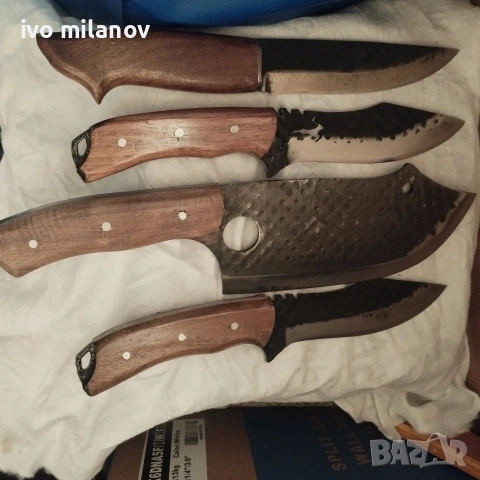 Рьчно изработен Касатура и ножове 