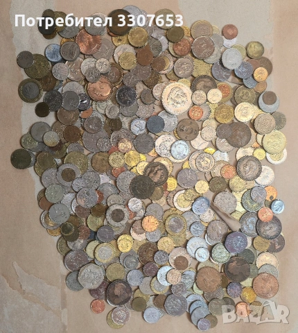 Монети 444 броя От цял свят 