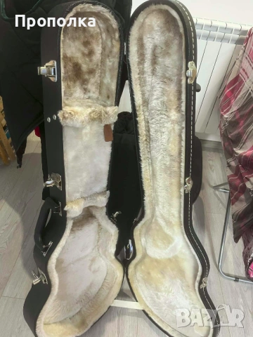 Кожен Черен Куфар за китара Gibson USA, снимка 14 - Китари - 54101404