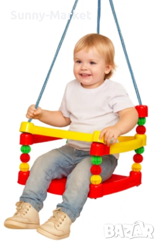 Детска пластмасова люлка, снимка 4 - Детски люлки - 53515848