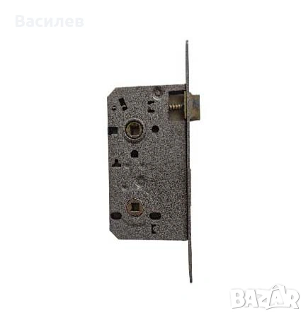 Брава за тоалетна / баня – езикова, заключване с палец, 70 мм, снимка 2 - Железария - 53052459