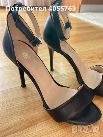 Черни токчета , снимка 3 - Дамски обувки на ток - 45224126
