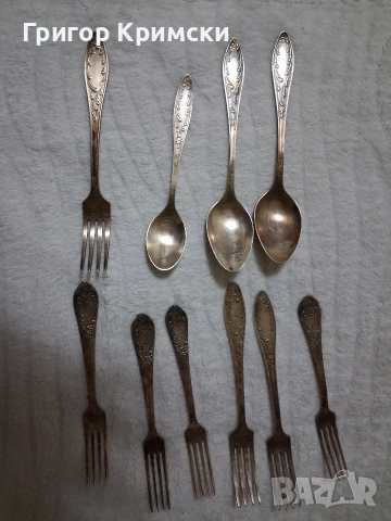 Вилици,лъжици и ножове 1бр-0,60€, снимка 3 - Прибори за хранене, готвене и сервиране - 53373884