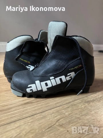 Обувки за ски бягане alpina 34 номер, снимка 4 - Зимни спортове - 51449570