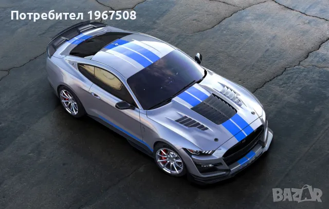 Тунинг преден капак GT500KR версия за Форд Мустанг 2018 - 2023, снимка 4 - Части - 47398803