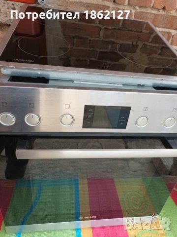 ФУРНА BOSCH с керамични котлони за вграждане, снимка 2 - Печки, фурни - 54229546