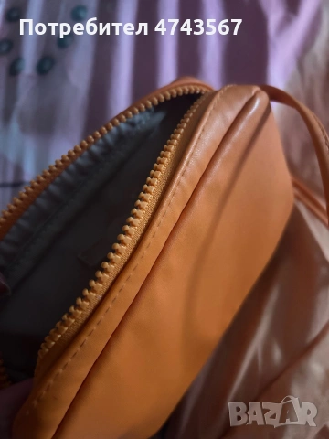 Оранжева чанта h and m, снимка 3 - Чанти - 53994034