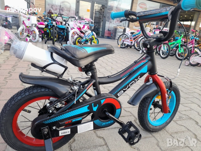 BYOX Велосипед 12" PRINCE черен, снимка 4 - Велосипеди - 53758914