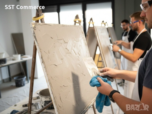 Обучение по Декоративни мазилки, снимка 14 - Други курсове - 53393509