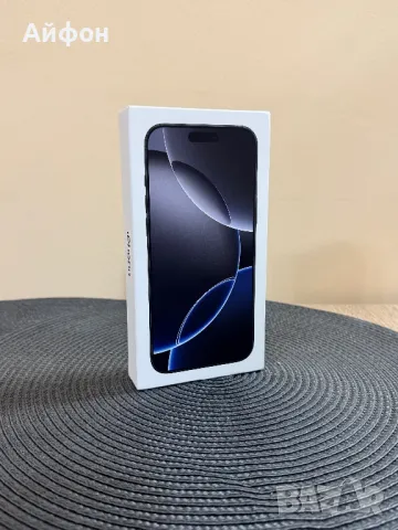 НОВ! 1000Gb/*ЛИЗИНГ*/ iPhone 16 Pro Max / Black Titanium /Айфон, снимка 1 - Apple iPhone - 48072590