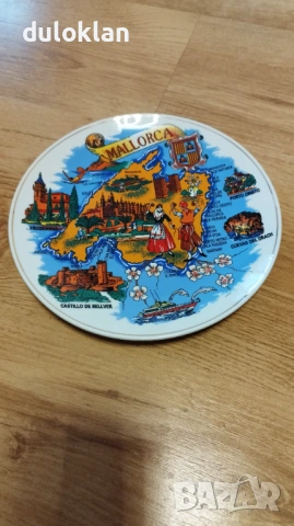 Красива чиния от Майорка-Испания