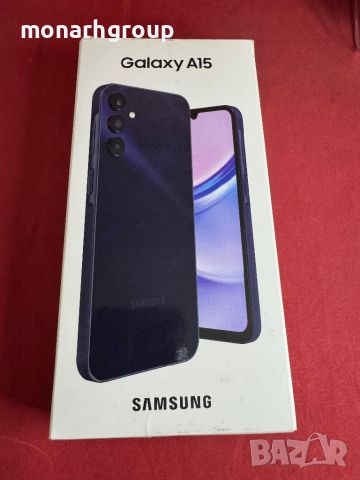  Телефон Samsung A15 128GB  с гаранция , снимка 5 - Samsung - 46091847