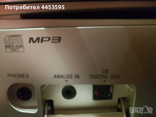 SONY CMT-CPZ3, снимка 6 - Ресийвъри, усилватели, смесителни пултове - 53739937