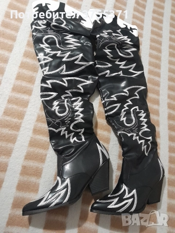 Дамски чизми , снимка 2 - Дамски ботуши - 52755949