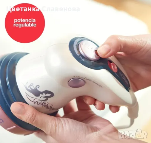 Уред за антицелулитен и релакс масаж, Solac, ME7711, снимка 4 - Друга електроника - 50430288