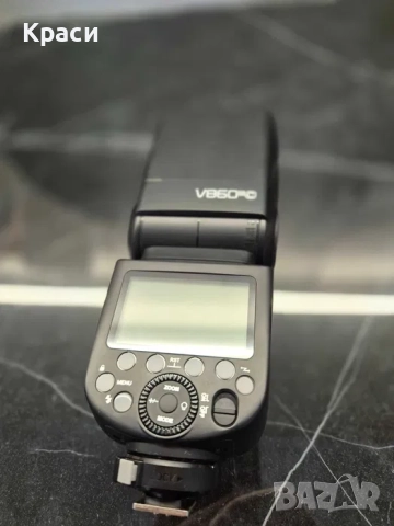 Светкавица Godox V860III C (Canon) отворена кутия , в гаранция!, снимка 2 - Светкавици, студийно осветление - 52583761