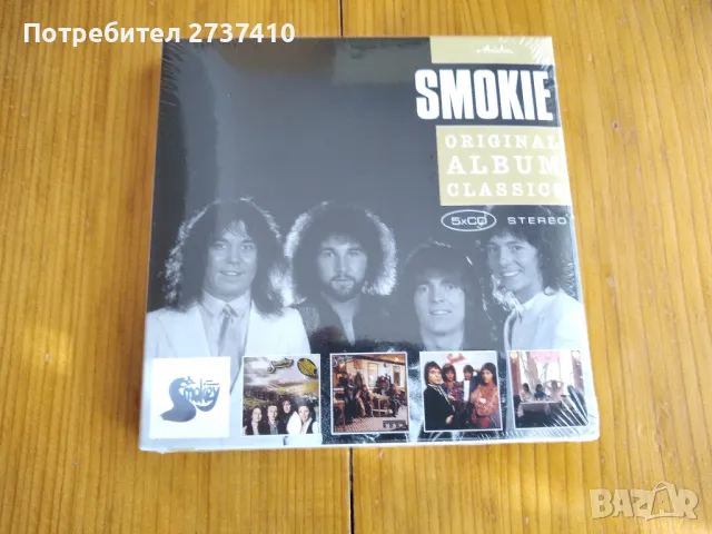 SMOKIE - BOX SET 5cd 35лв оригинални дискове, снимка 1 - CD дискове - 49226472