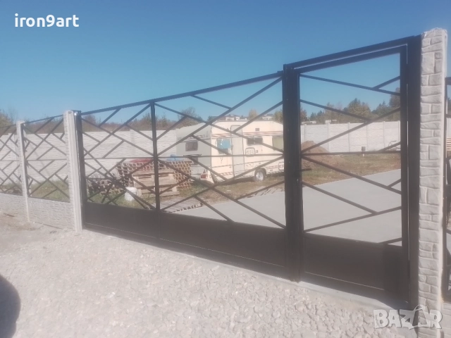 Плъзгащи и радиални врати и портали от ковано желязо, снимка 10 - Други - 51862891