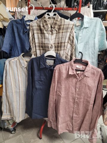ЛЕНЕНИ мъжки ризи Tommy Hilfiger+..- различни размери и модели, снимка 11 - Ризи - 46446523