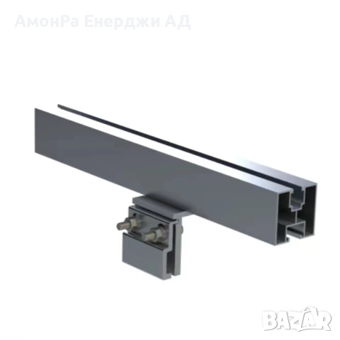 Алуминиева скоба AR2-MRH14 за метален покрив в комплект с Т болт, снимка 5 - Друга електроника - 54054950