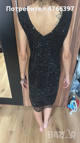 Нова блестяща с подплата и пайети официална много официална рокля , снимка 2 - Рокли - 53847149