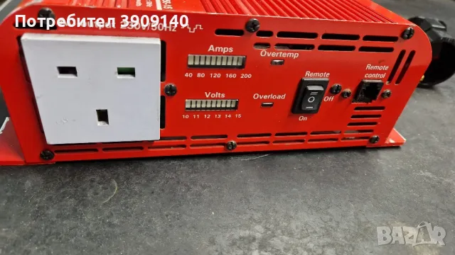 Инвертор Duratic 1500W 12V

250 лв., снимка 2 - Друга електроника - 49151270