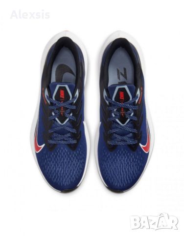 NIKE Zoom Winflo 7 Running Navy, снимка 4 - Спортни обувки - 46417535